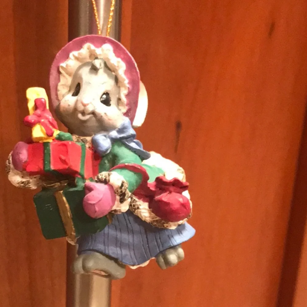 Set of two Christmas ornaments